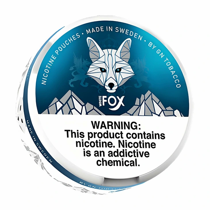 Sachets de nicotine à la menthe White Fox